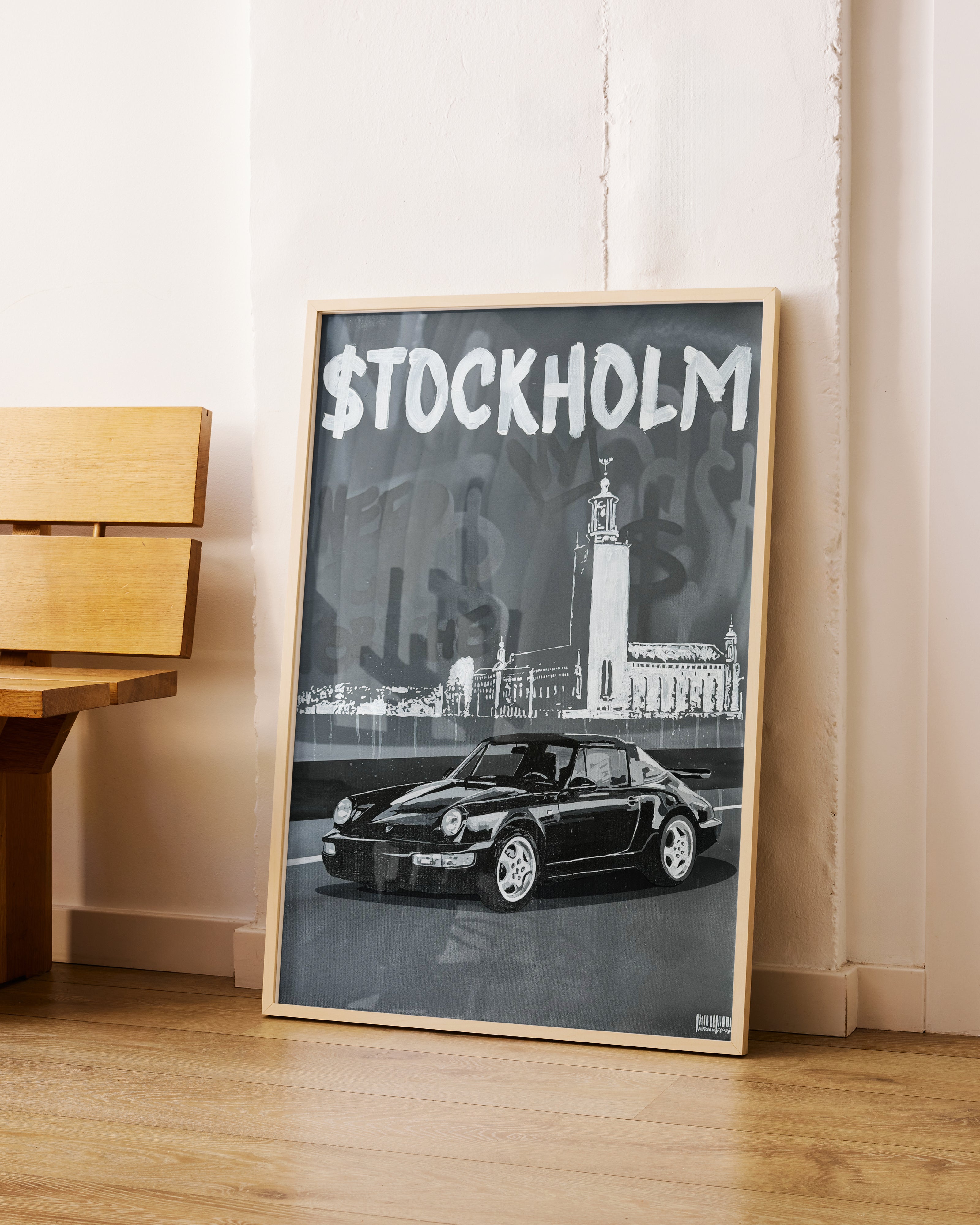 Handla Adrian Florén "964 in Stockholm" Poster online | Smidigt och enkelt på nätet - Merchsweden |