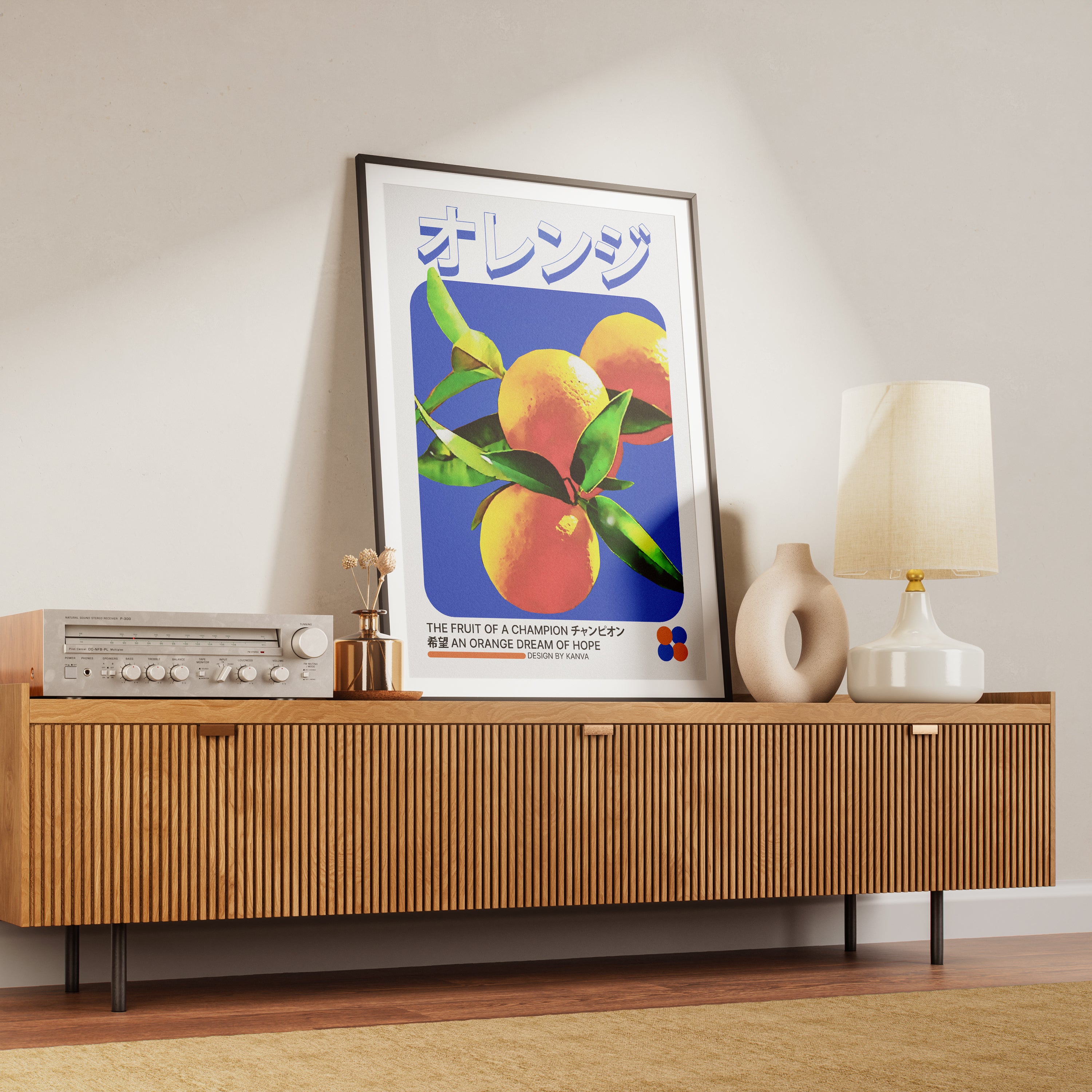 Handla Kanva "An orange dream of hope" Poster online | Smidigt och enkelt på nätet - Merchsweden |