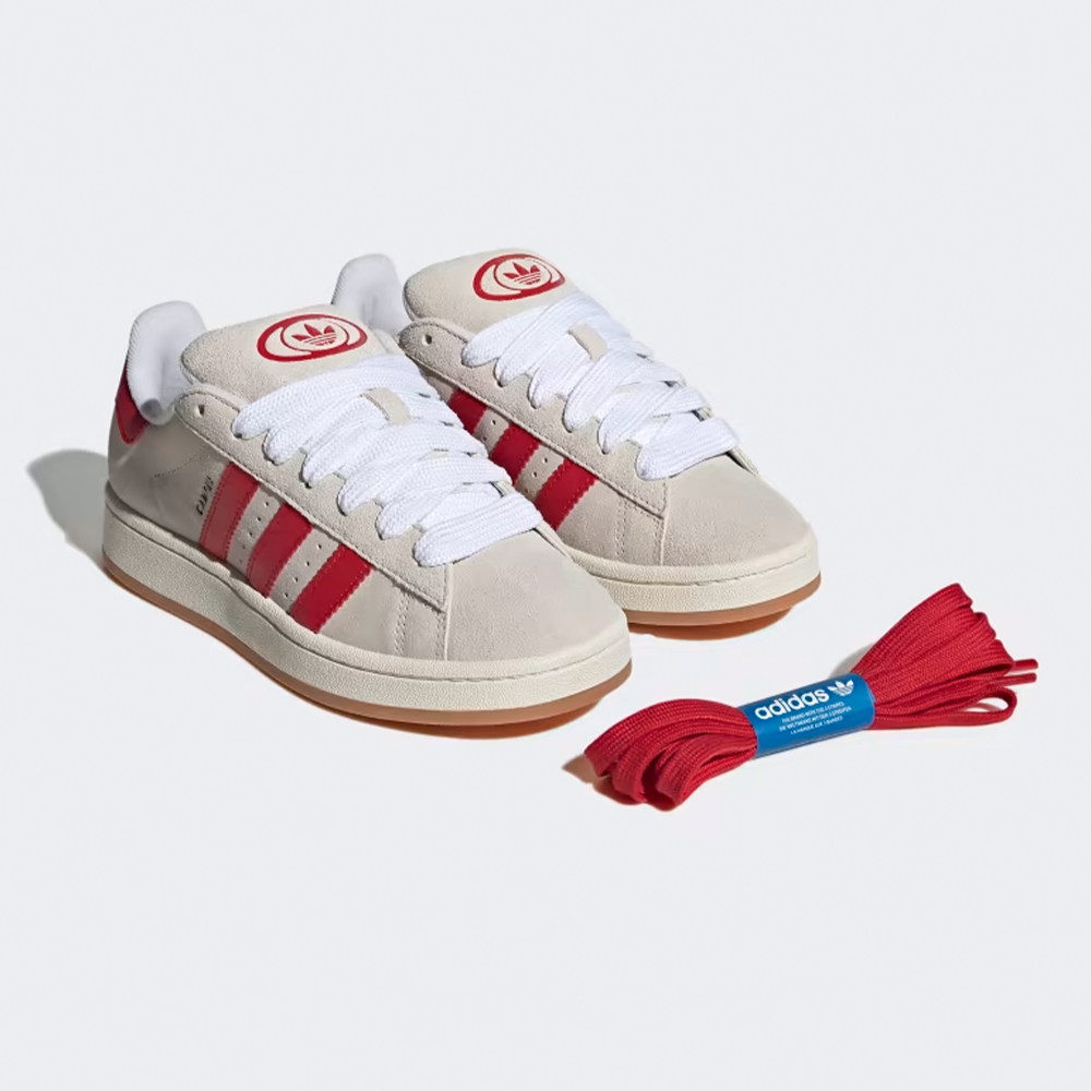 Handla Adidas Campus 00s "Crystal White Better Scarlet" online | Smidigt och enkelt på nätet - Merchsweden |