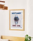 Handla Adrian Florén "Great Things, Take Time" Poster online | Smidigt och enkelt på nätet - Merchsweden |