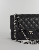 Handla Chanel Large Caviar Skin Chain Double Flap Matelasse Shoulder Bag Black online | Smidigt och enkelt på nätet - Merchsweden |