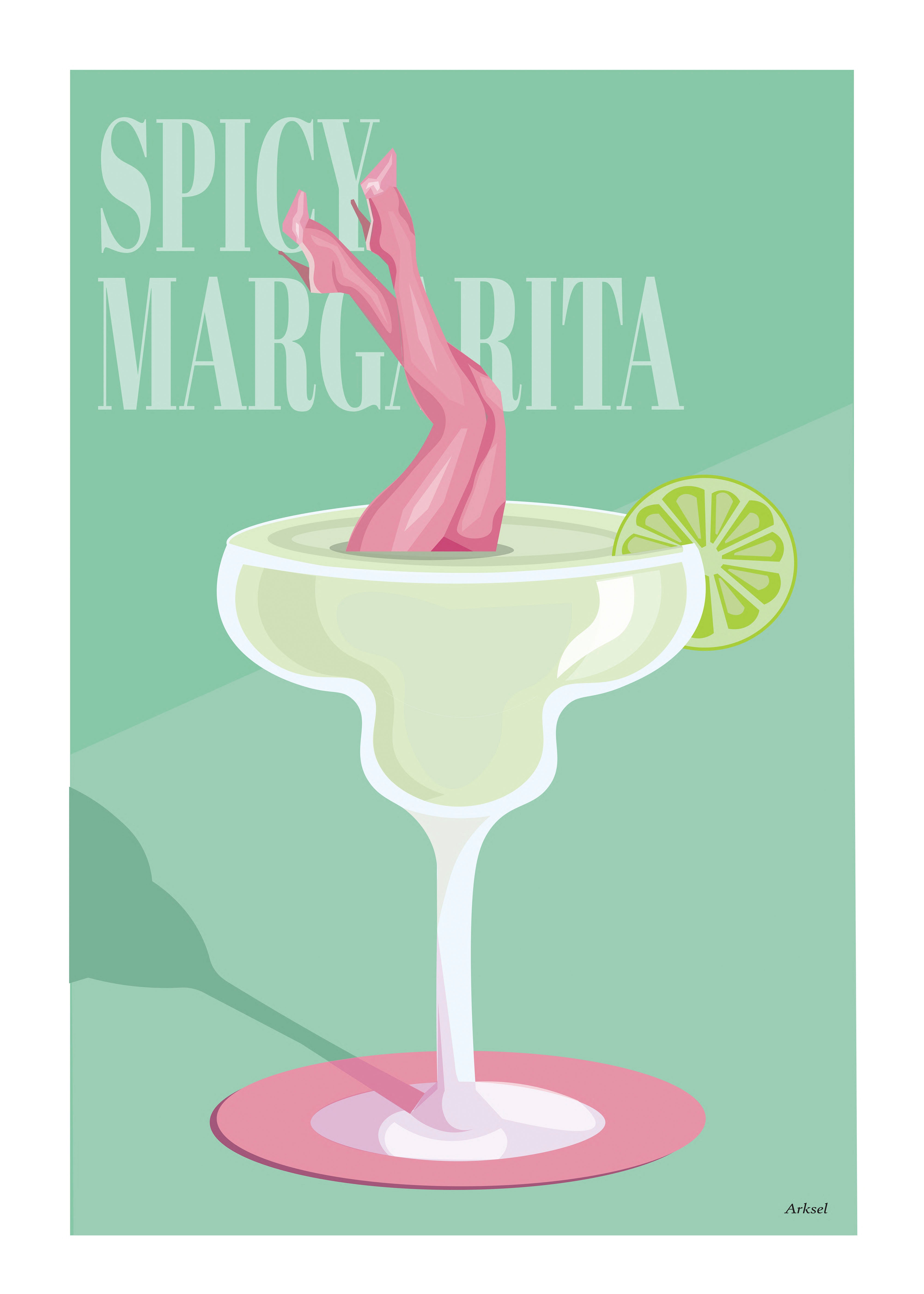 Handla Arksel Margarita Poster online | Smidigt och enkelt på nätet - Merchsweden |