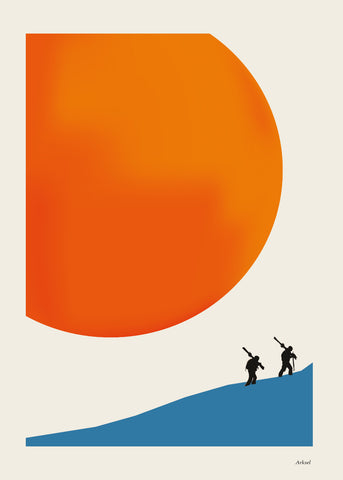 Sunset Hike Poster