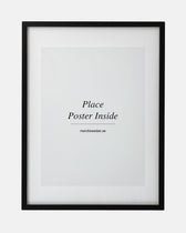 Black wooden frame