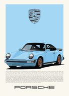 Handla Kanva "Porsche G Carrera Coupe" Poster online | Smidigt och enkelt på nätet - Merchsweden |