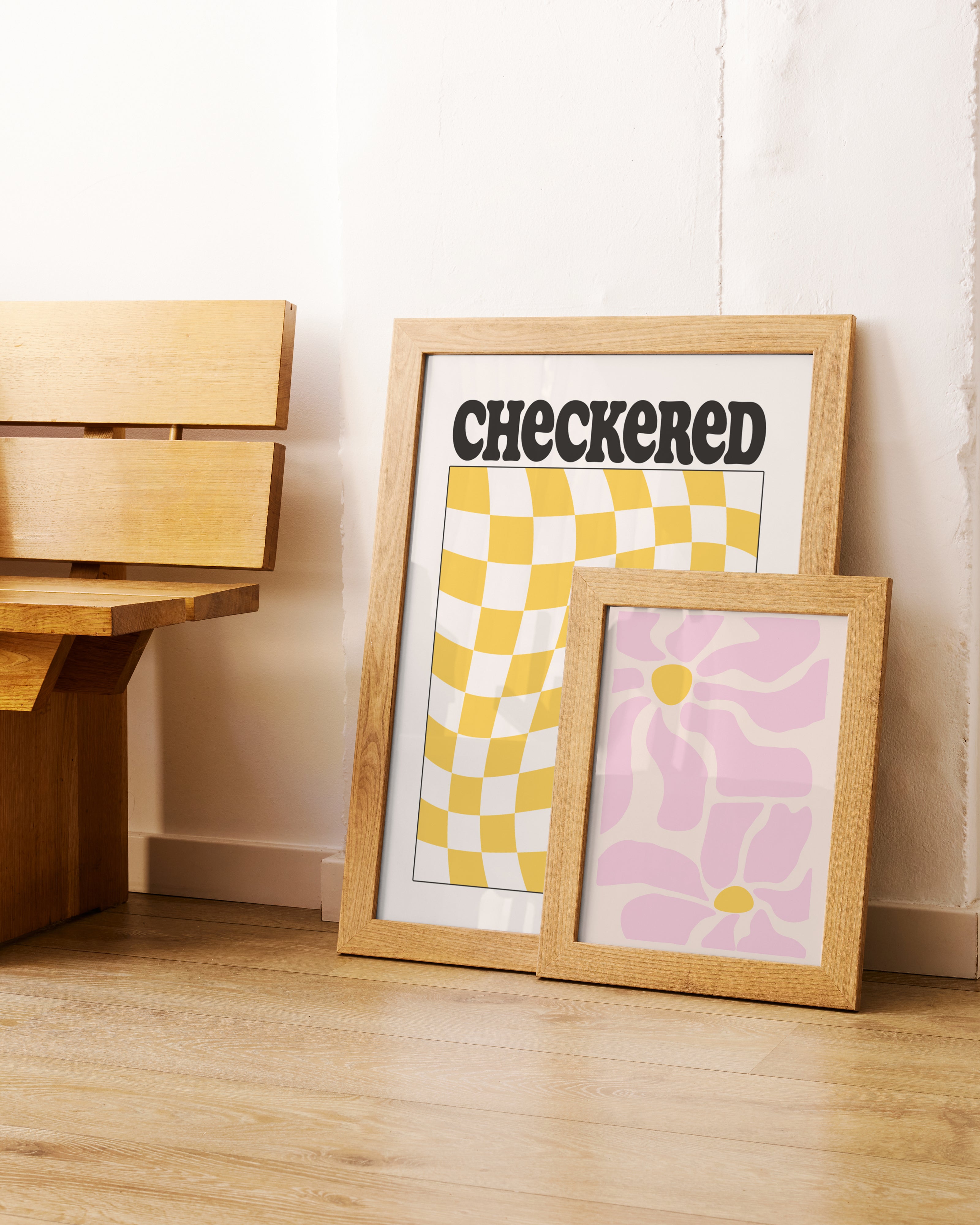 Handla Kanva "Checkered" Poster online | Smidigt och enkelt på nätet - Merchsweden |