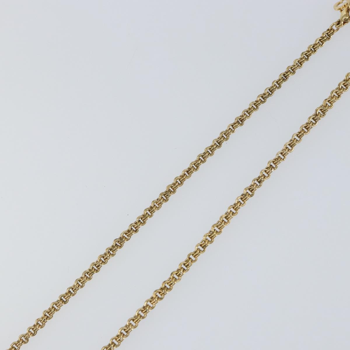 Necklace metal Gold Tone