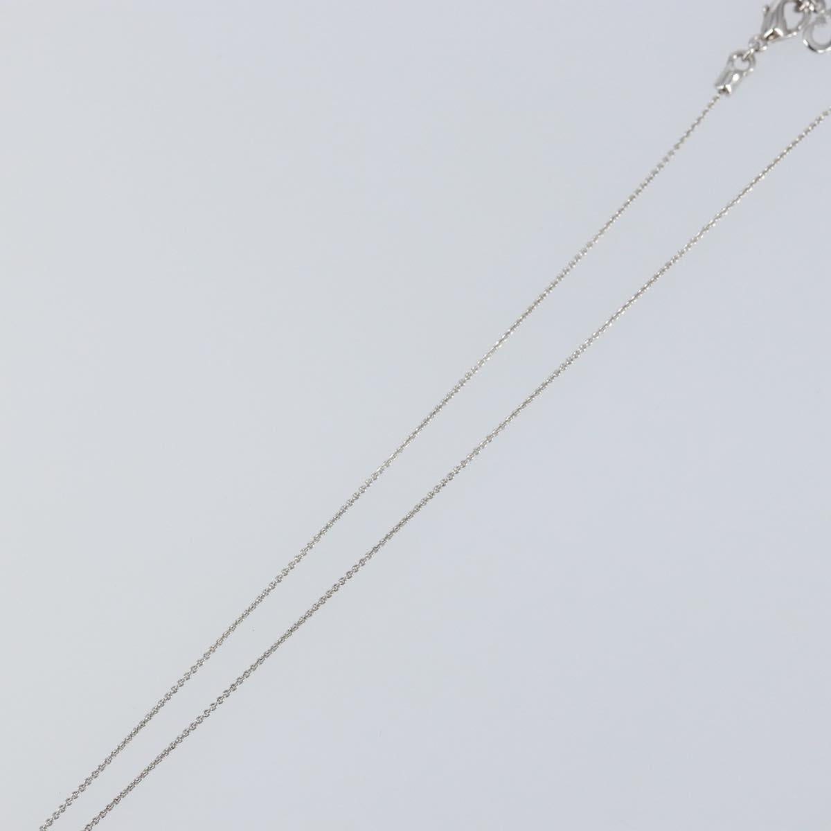 Necklace metal Silver tone