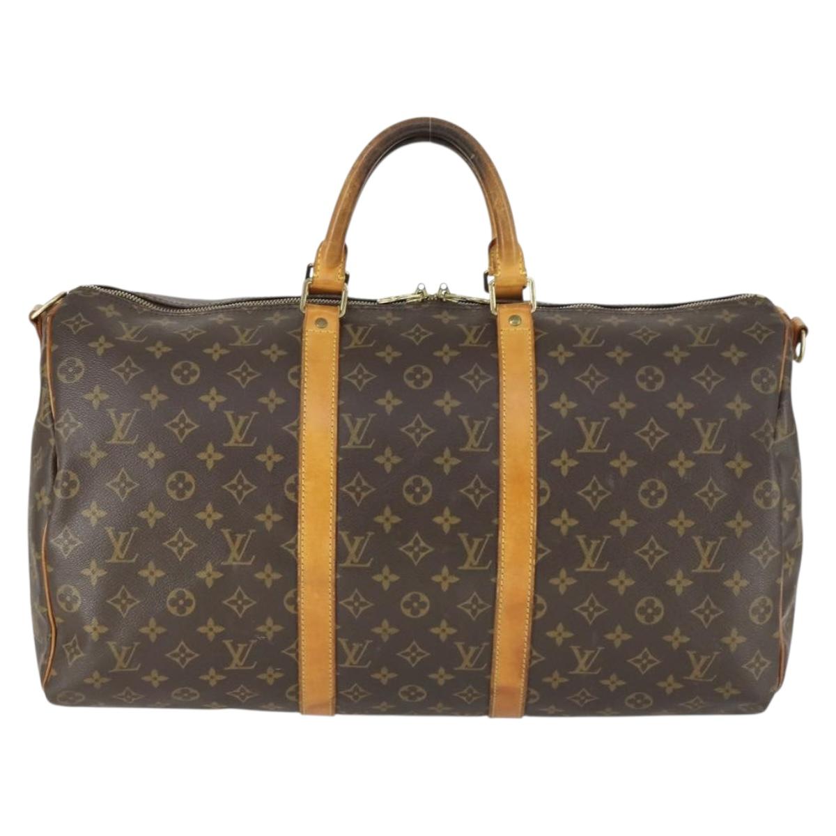 Monogram Keepall Bandouliere 50 Boston Bag