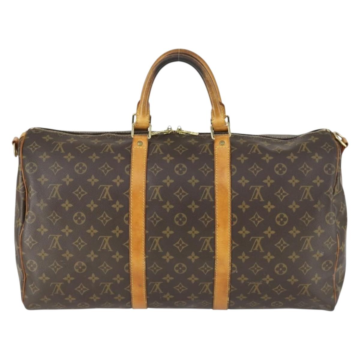 Monogram Keepall Bandouliere 50 Boston Bag