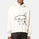 Palm Angels Broken Shark hoodie - Hoodie | Trendiga kläder & skor - Merchsweden |