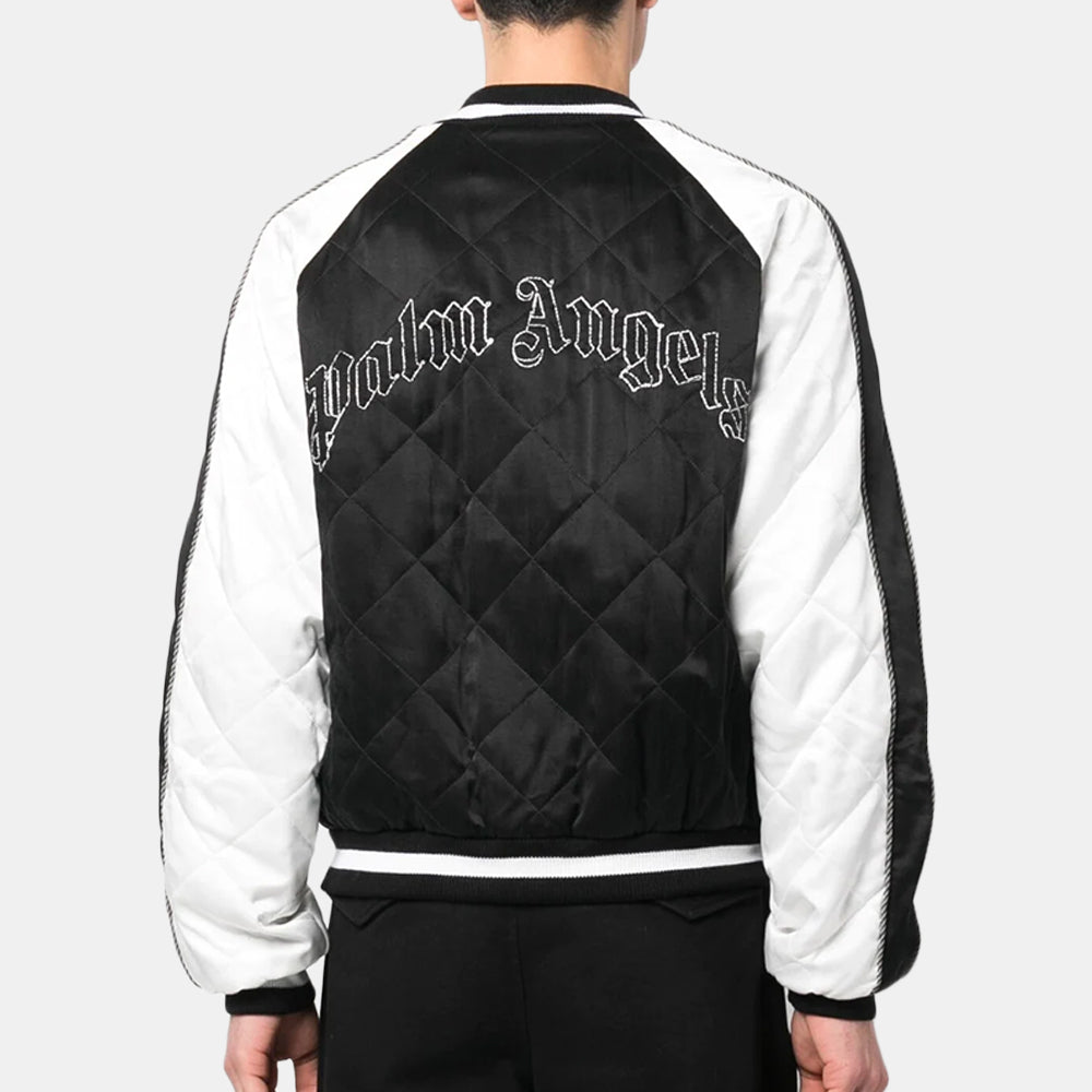 Palm Angels Broken Shark Sukajan Bomber jacket - Jacka | Trendiga kläder & skor - Merchsweden |