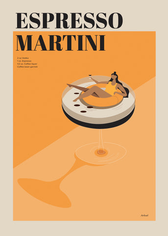 Espresso Martini -juliste