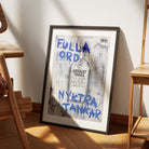 Handla Adrian Florén "Fulla ord, Nyktra tankar" Poster online | Smidigt och enkelt på nätet - Merchsweden |