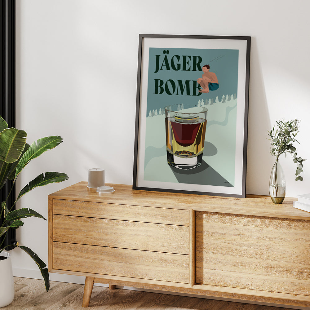 Handla Arksel Jägerbomb Poster online | Smidigt och enkelt på nätet - Merchsweden |