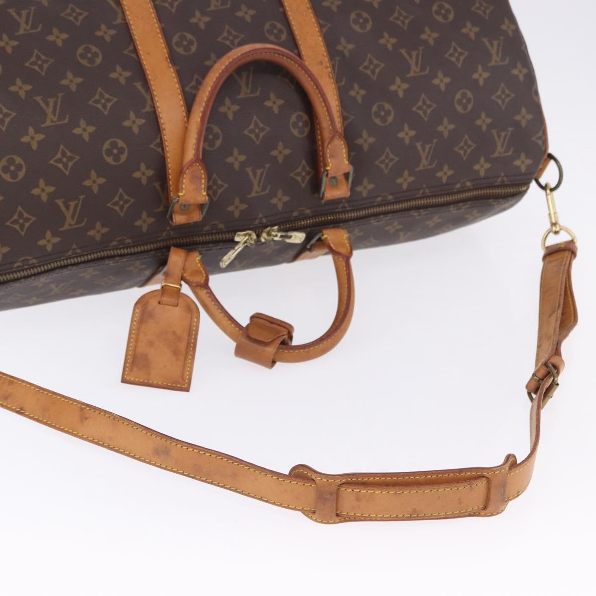 Monogram Keepall Bandouliere 55 Boston Bag
