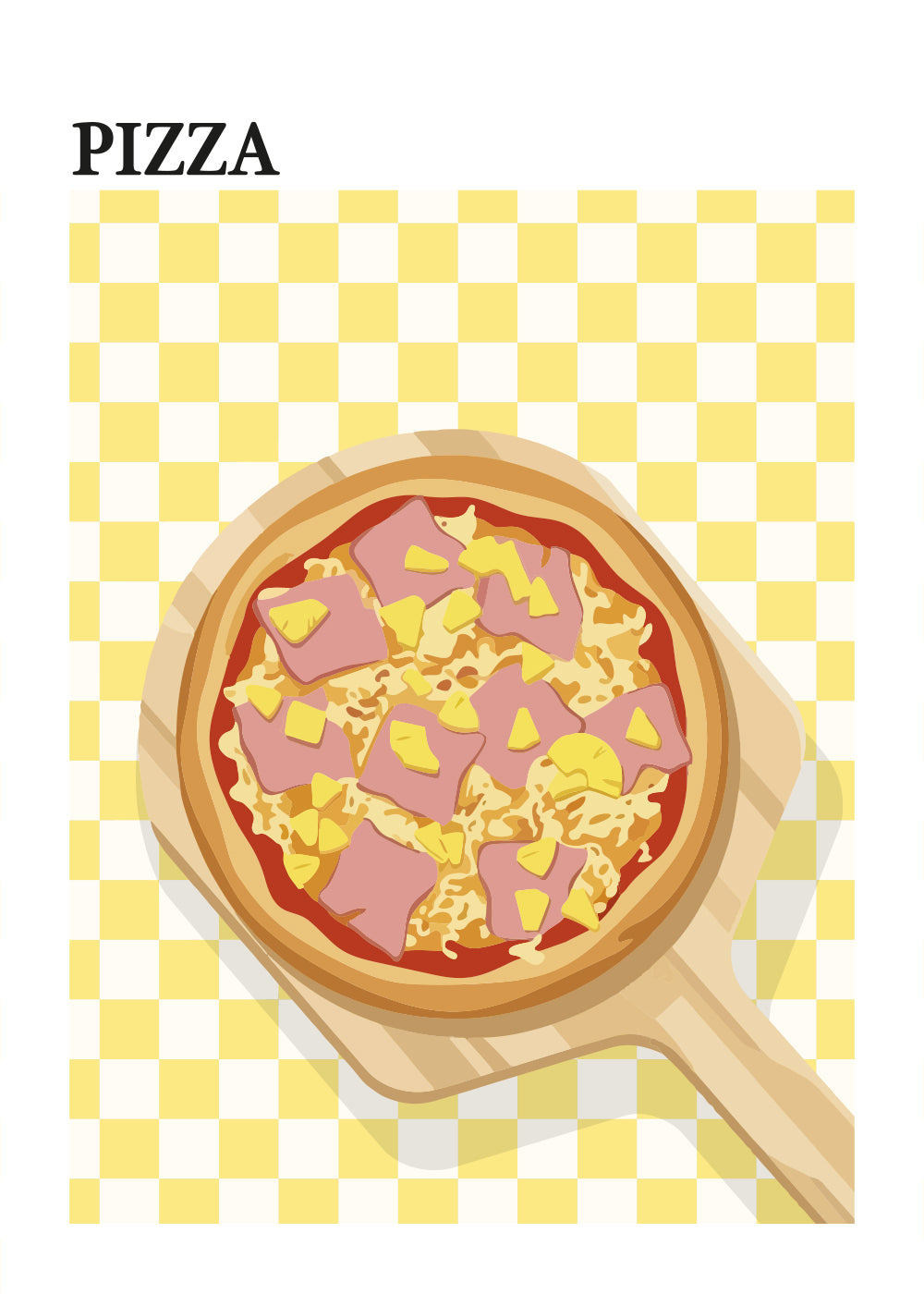"Pizza" Poster