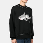 Palm Angels Shark Wool Sweatshirt - Sweatshirt | Trendiga kläder & skor - Merchsweden |