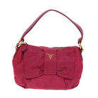 Handla Prada Ribbon Shoulder Bag Nylon Pink online | Smidigt och enkelt på nätet - Merchsweden |