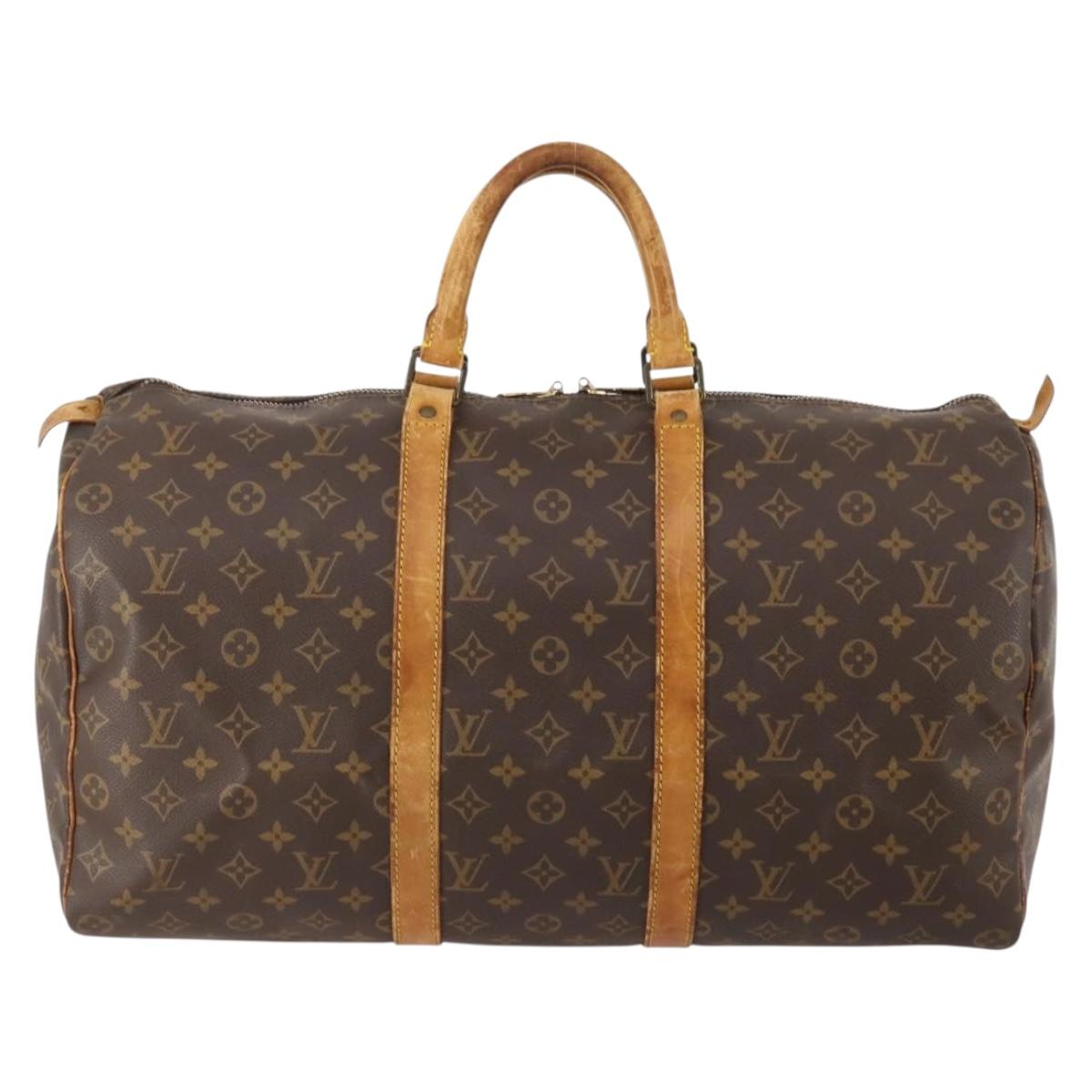 Monogram Keepall 50 Boston Bag