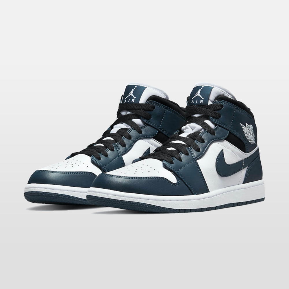 Nike Jordan 1 "Dark Teal" Mid - Jordan 1 | Trendiga kläder & skor - Merchsweden |